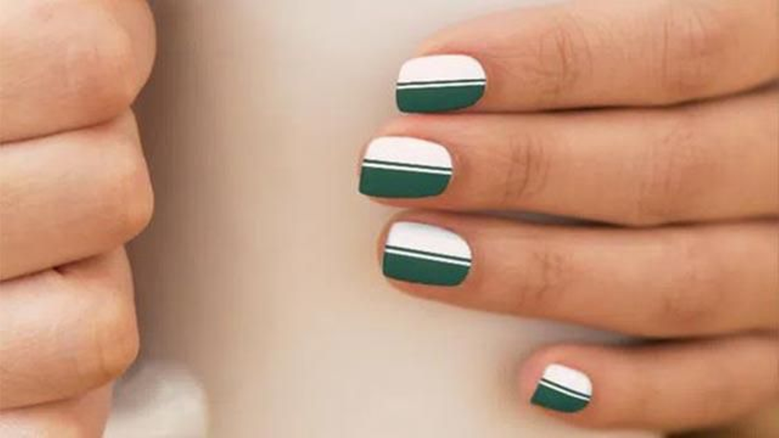 unas verdes decoradas 4 manicuras que te inspiraran rayas unas verdes decoradas 4 manicuras que te inspiraran rayas