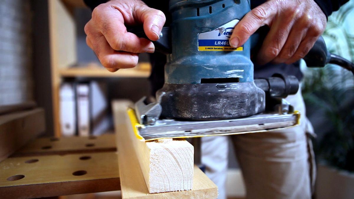 Tapones embellecedores de madera paso 7