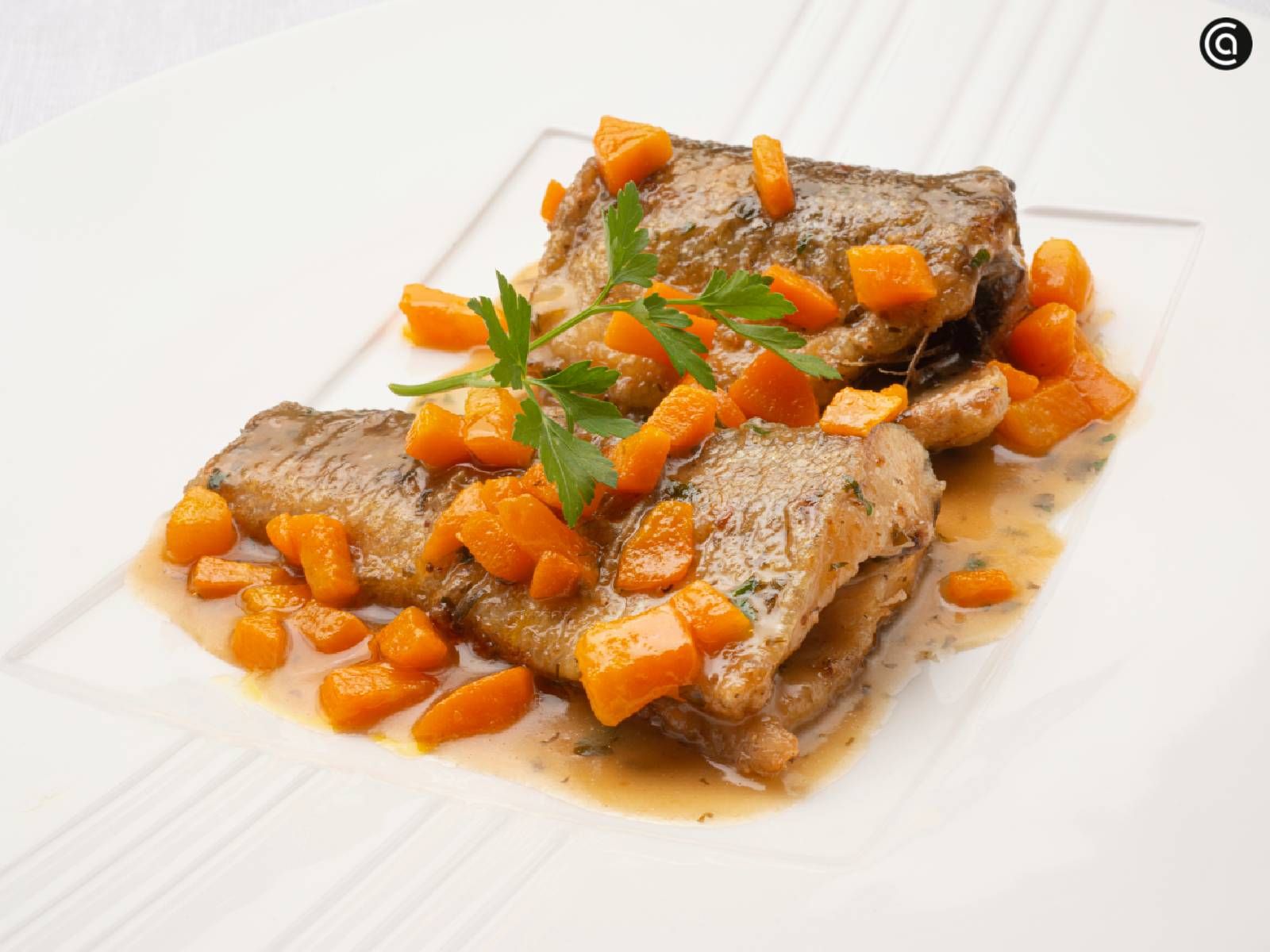 Trucha con salsa meunière