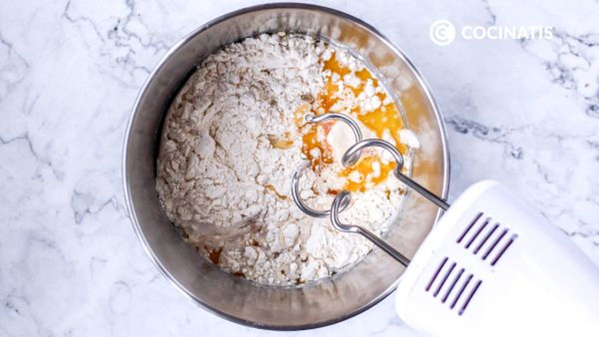 receta berlinas de chocolate paso 1