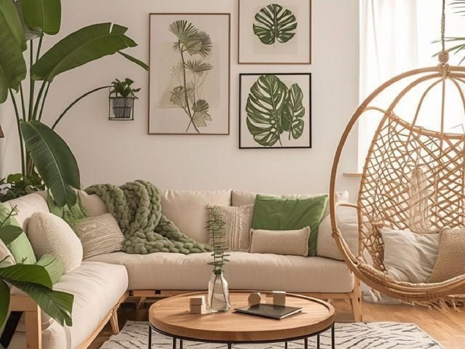 El verde tiene la capacidad de crear ambientes relajantes y revitalizantes