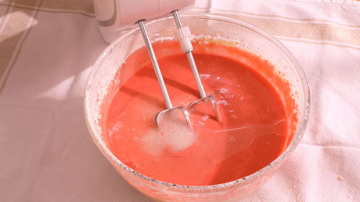 Receta Tarta Red Velvet o tarta de terciopelo rojo  paso 3