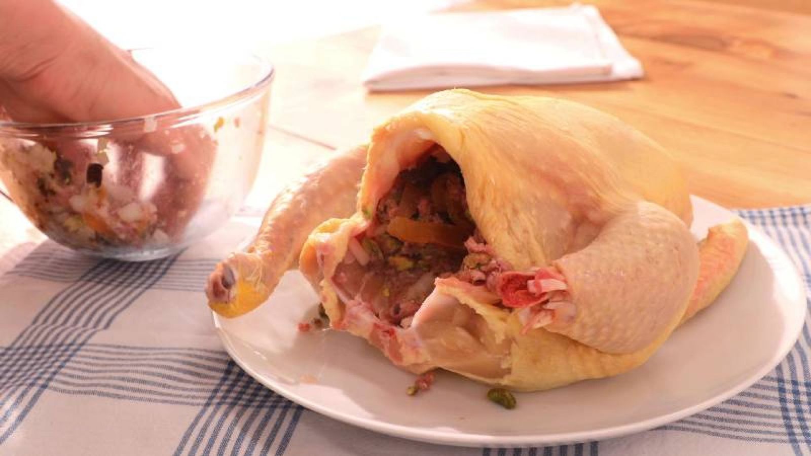 Pollo con tomate y patatas fritas Paso 3 Pollo con tomate y patatas fritas Paso 3