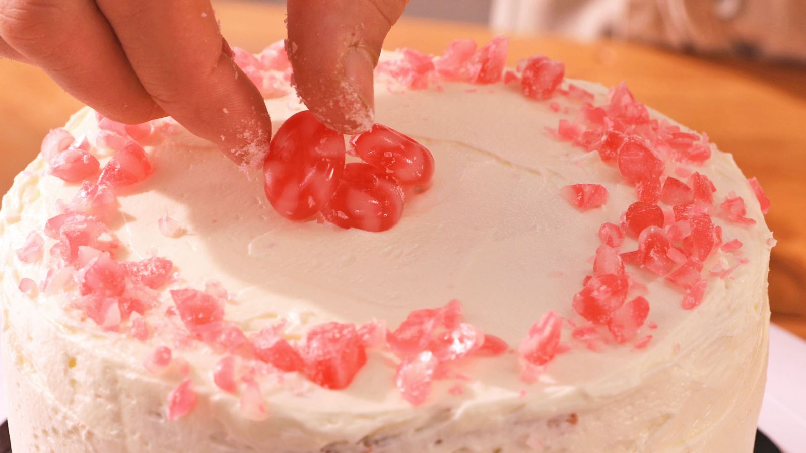 Receta Tarta Red Velvet o tarta de terciopelo rojo paso 6 Receta Tarta Red Velvet o tarta de terciopelo rojo paso 6