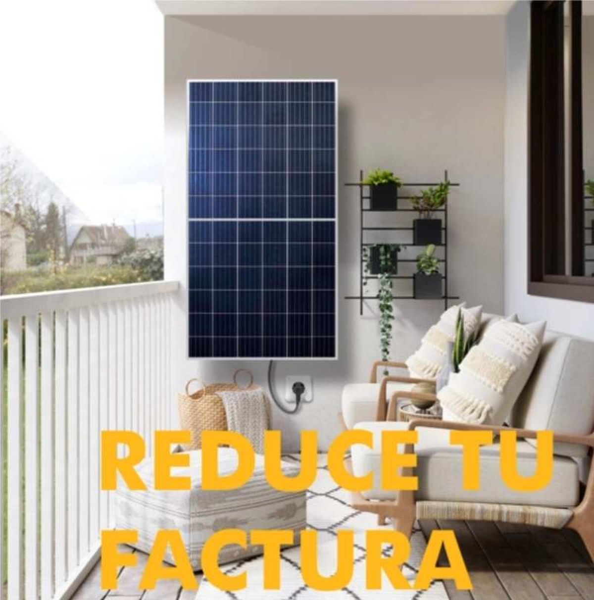 KIT Panel Monocristalino Plug&Play