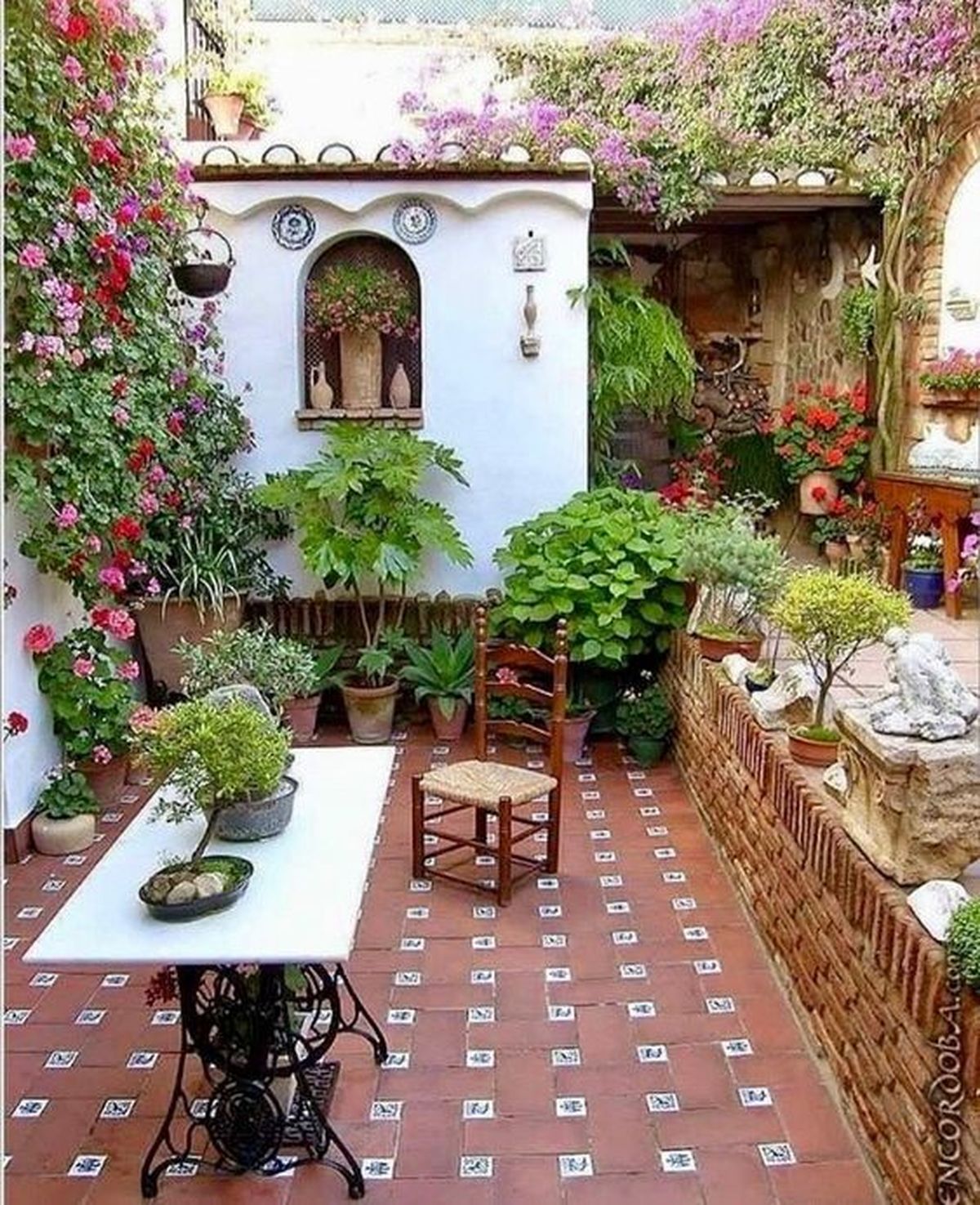 patio andaluz pinterest the visual vamp