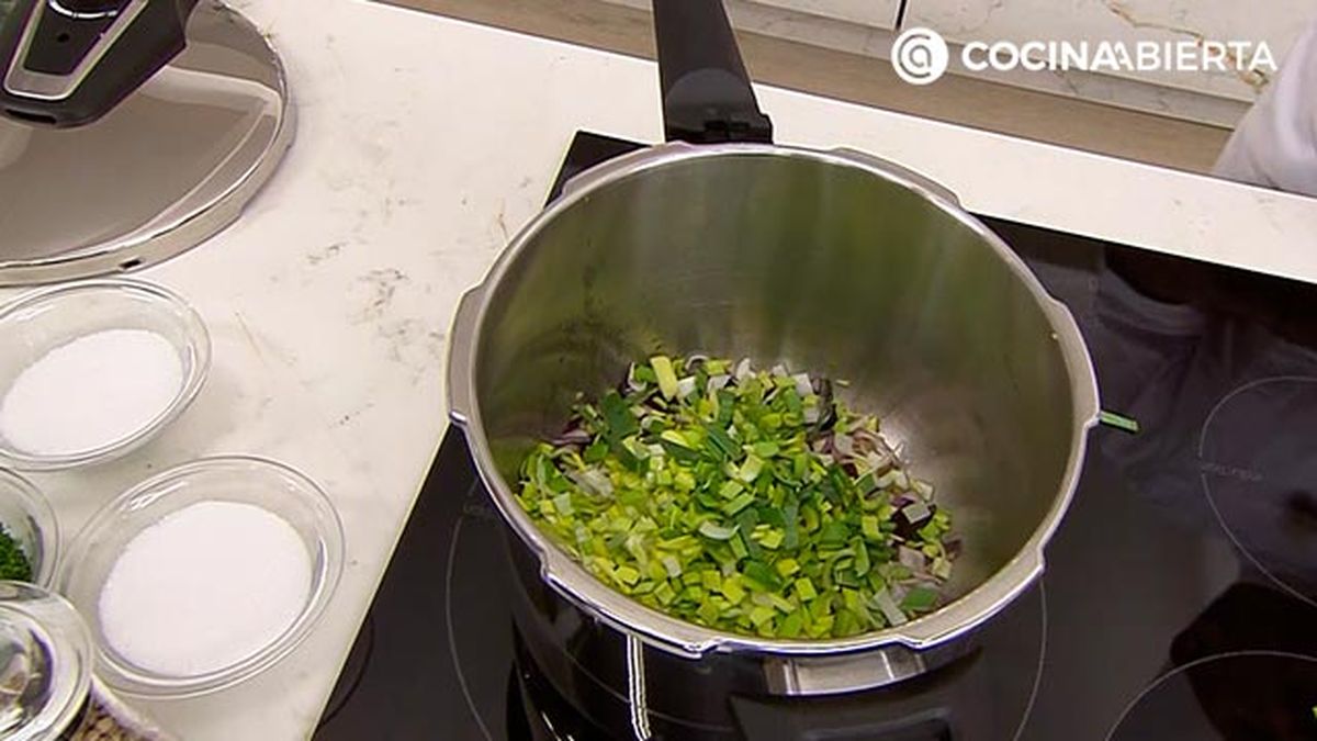 lentejas con verduras olla express mejor receta karlos arguinano karl67360321 paso2