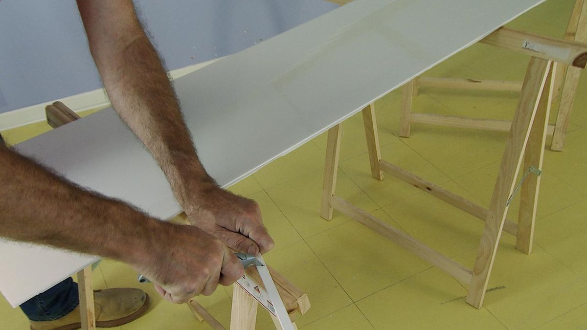 Revestimiento de techo paso 7