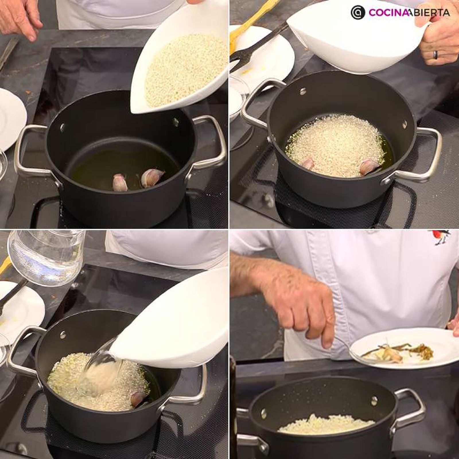 Paso a paso para hacer arroz blanco