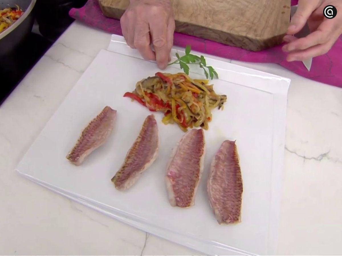Un plato elegante, ligero y perfecto para disfrutar del salmonete