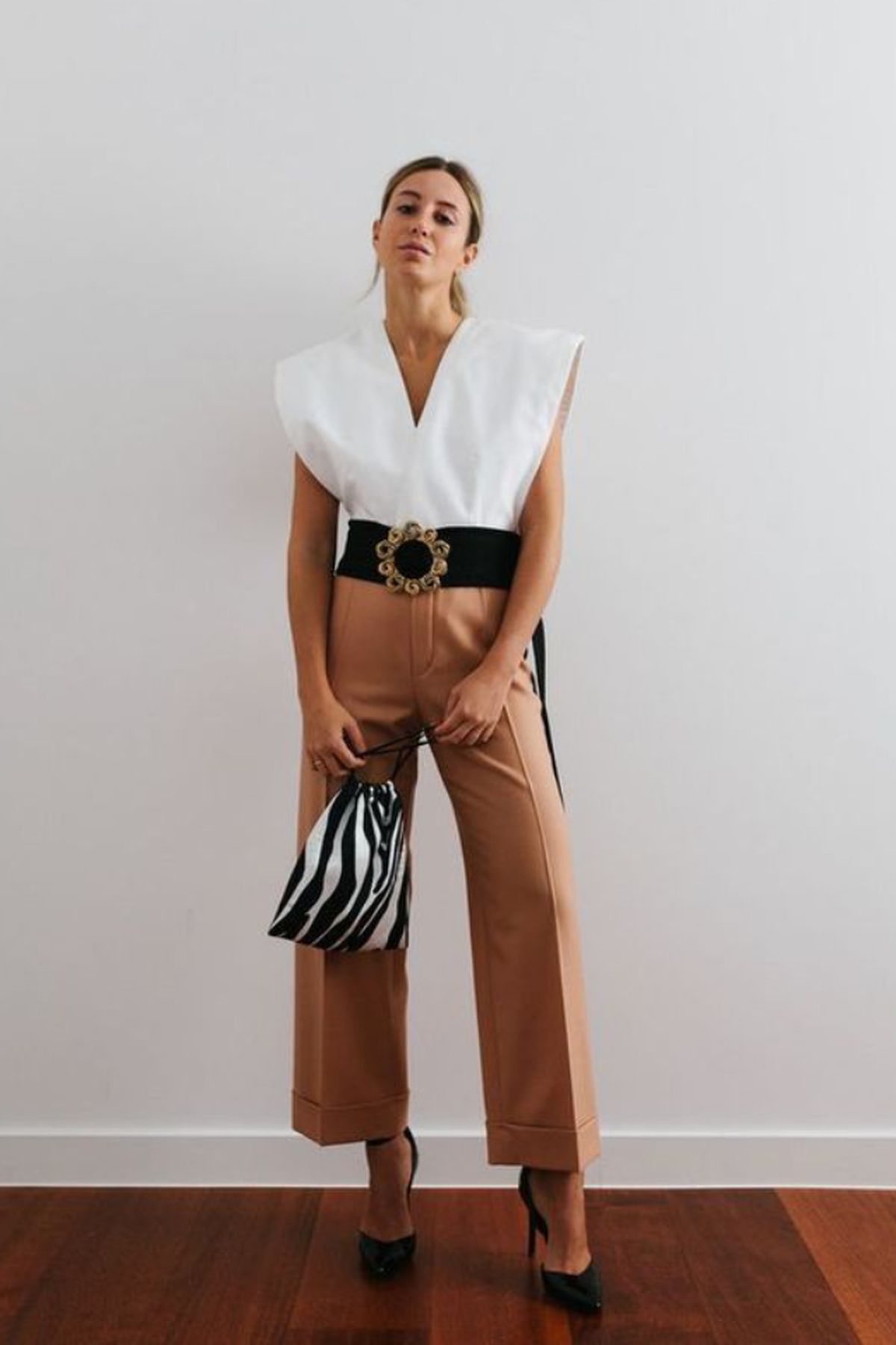 consejos pantalones palazzo cintura