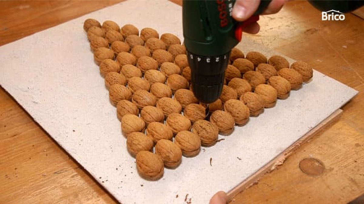 arbol de navidad en la pared paso8