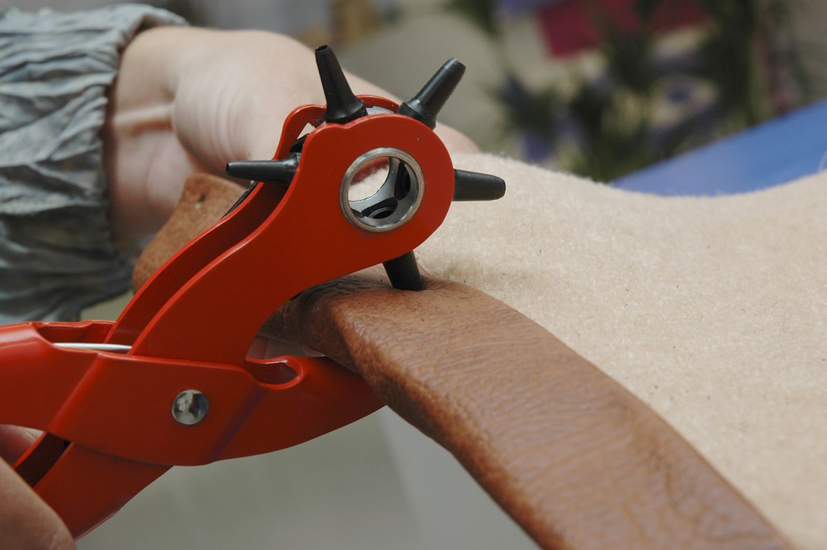 Alfombra étnica paso 8