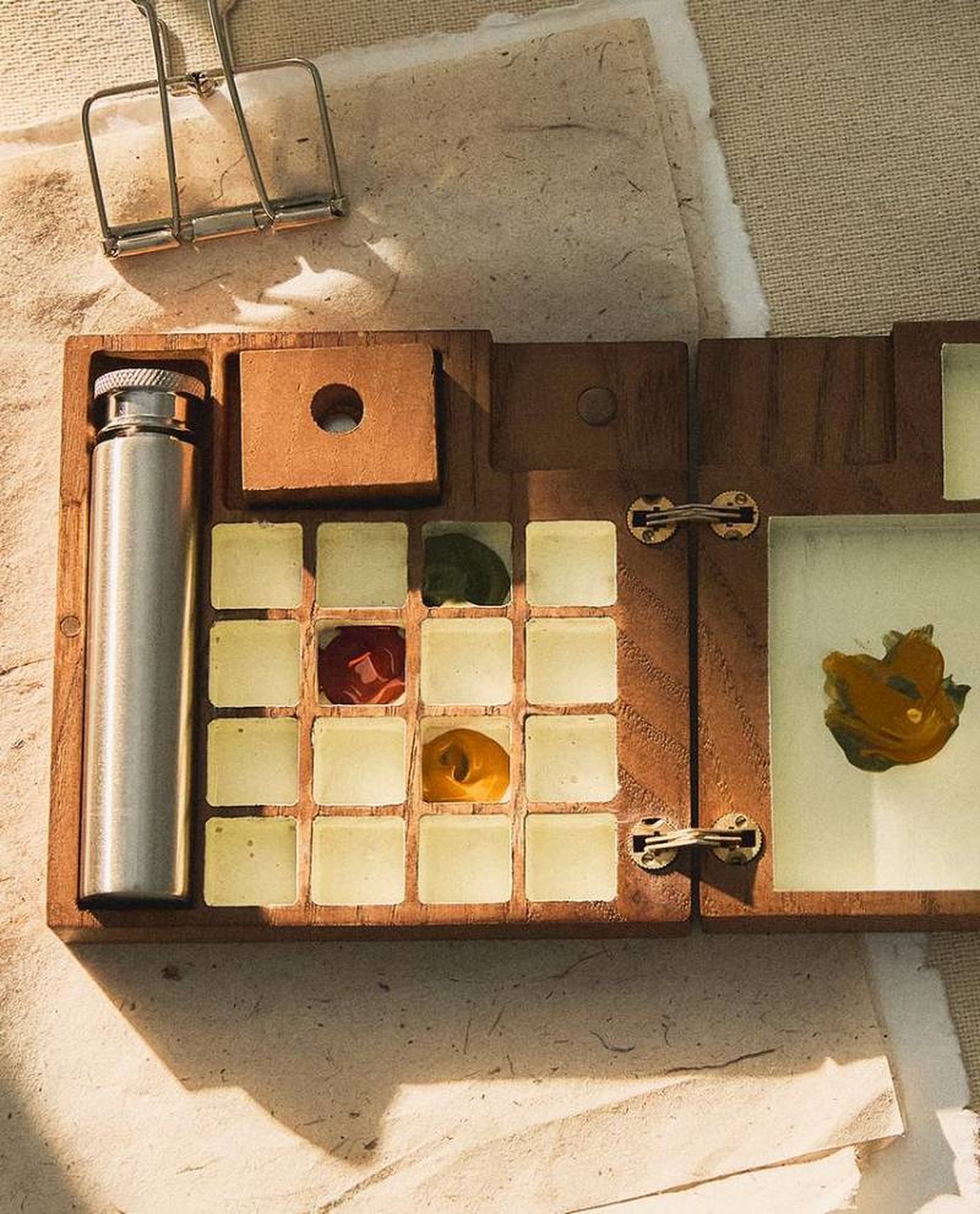 Paleta de madera. Paleta de madera.
