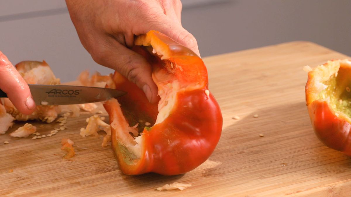 Receta bacalao ajoarriero  paso 1