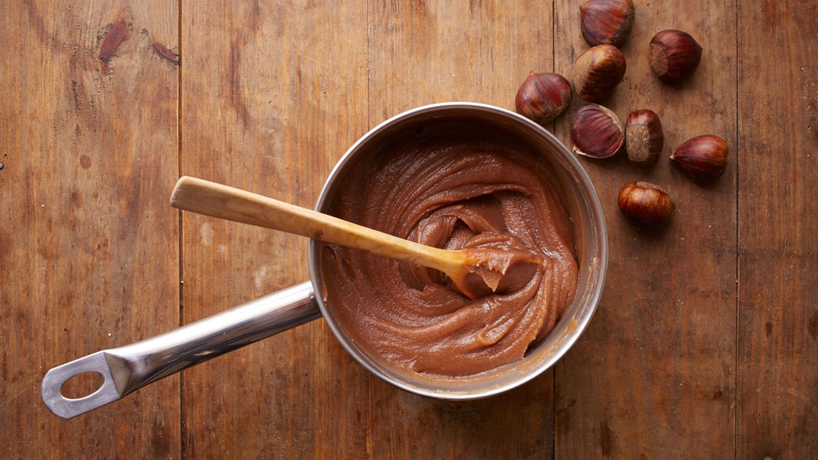 Crema de castañas casera