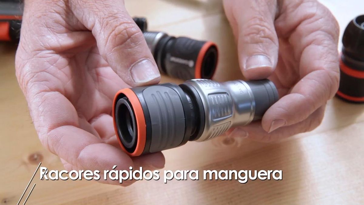 Rácores o conectores rápidos para manguera paso 4