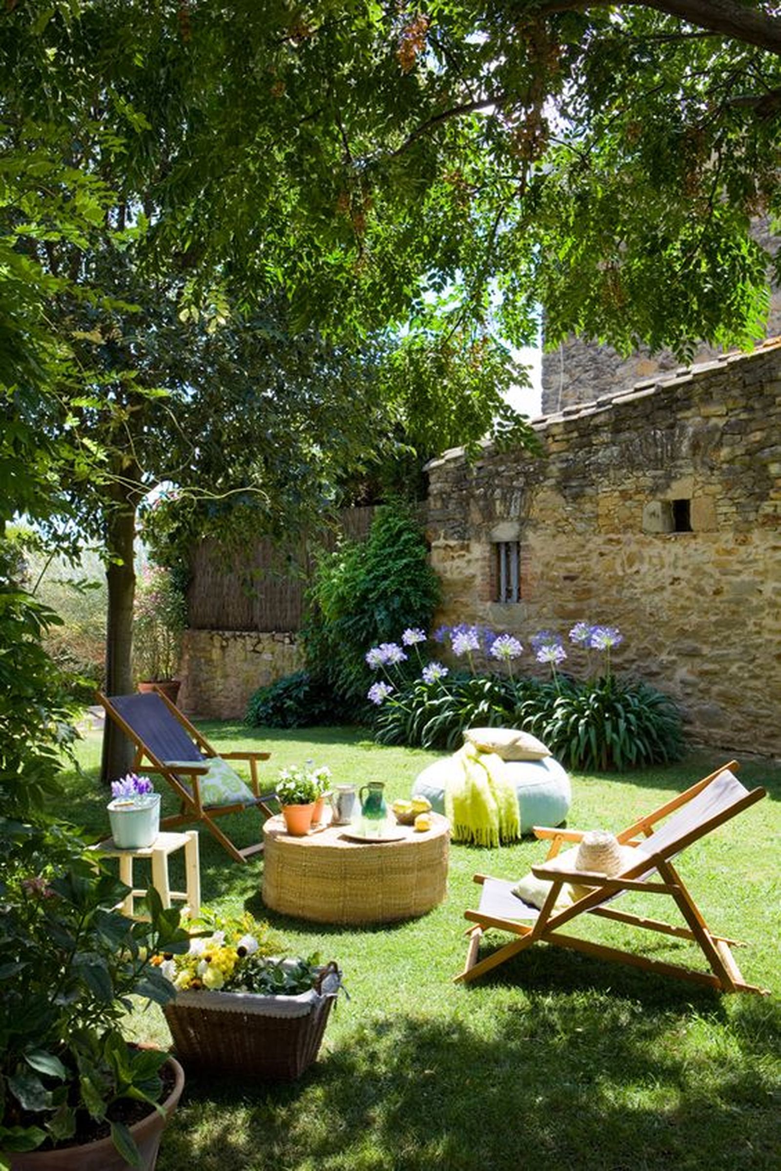 decorar jardin barato rincon descanso 2