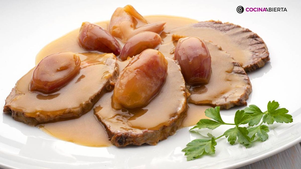 redondo ternera a la naranja