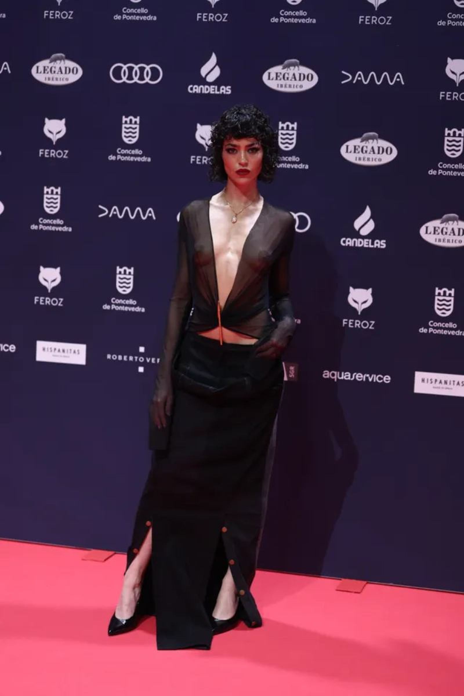 Cecilia Gómez en los Premios Feroz 2025