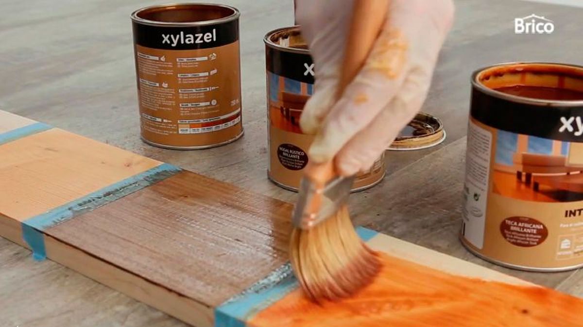 Barnices de diferentes tonalidades