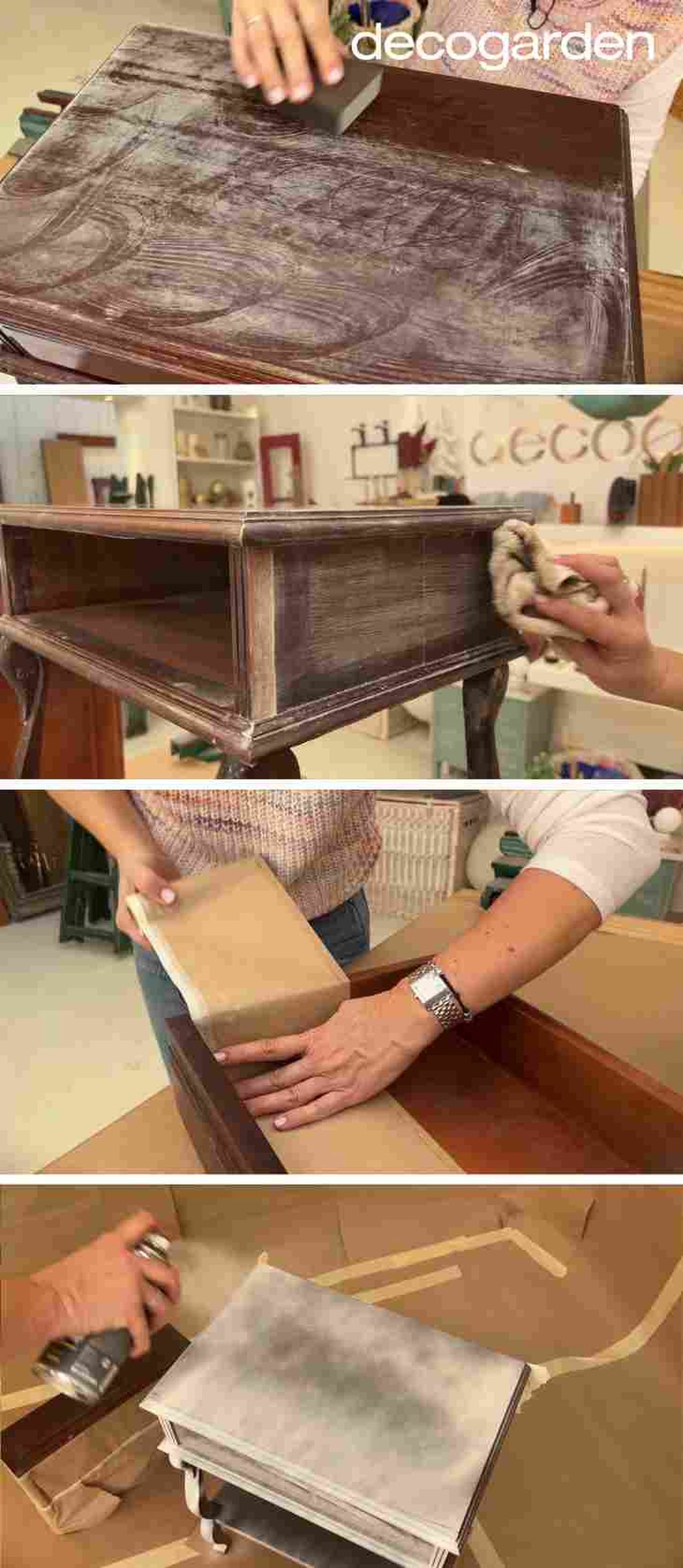 Primeros pasos para pintar melamina