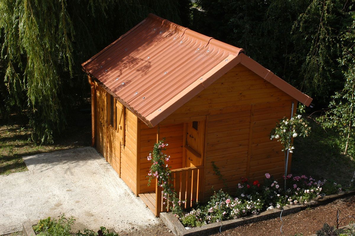 Colocar una cubierta de fibrocemento