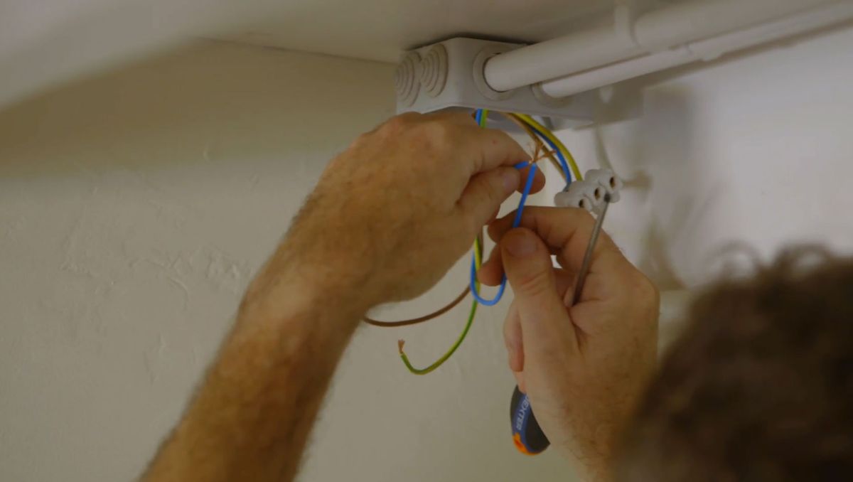 Instalación eléctrica de cocina paso 17