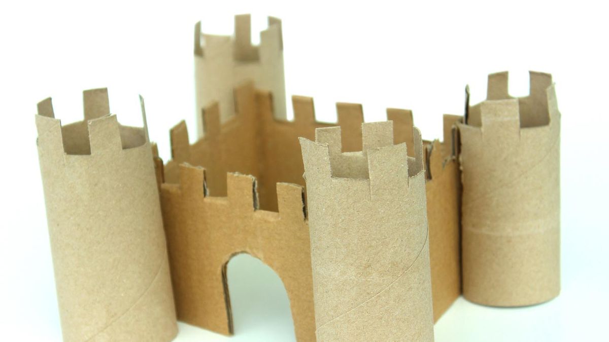 5 ideas rollo papel higienico castillo