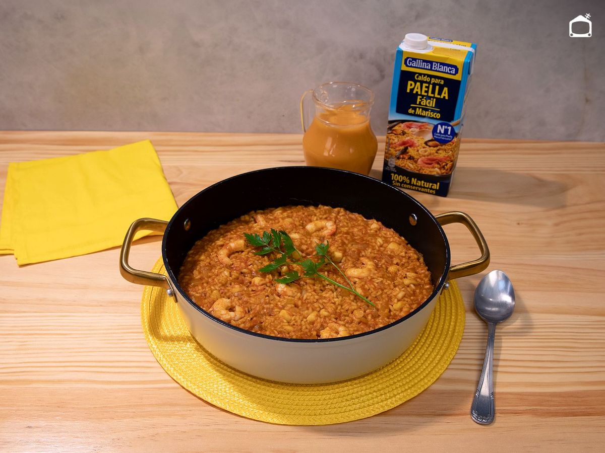 Receta de arroz a banda