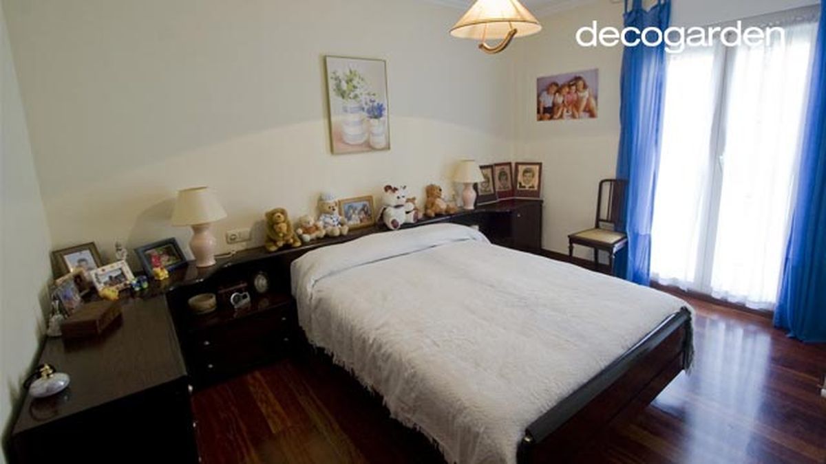 deco293 pared geometrica dormitorio beige paso 1