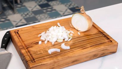Tabla de cortar de madera