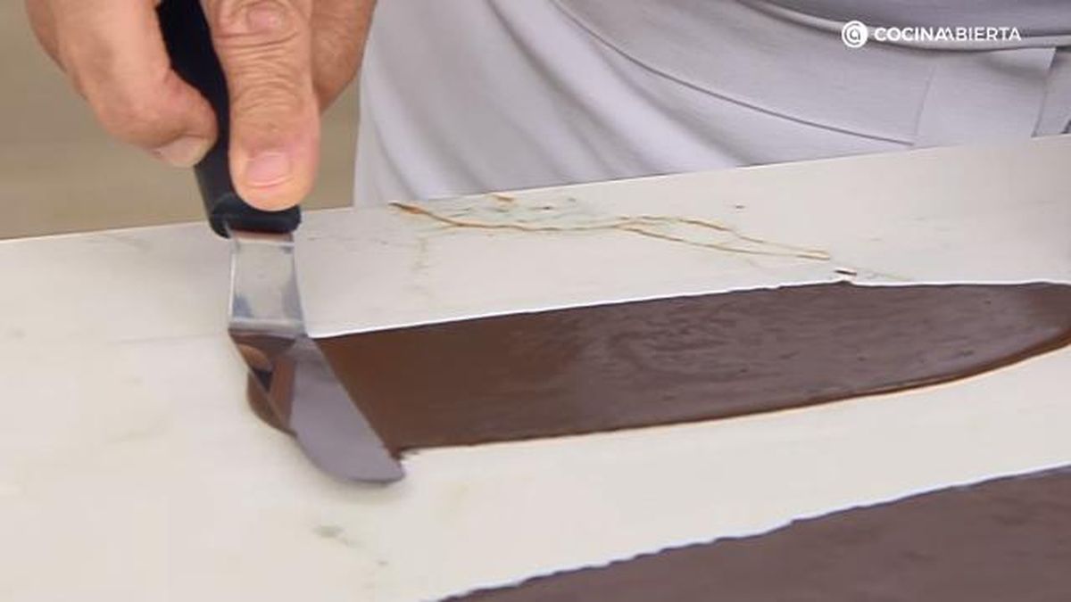 tarta helada nata chocolate paso 2