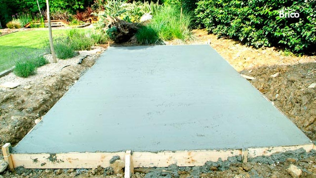 Solera de hormigón paso 16