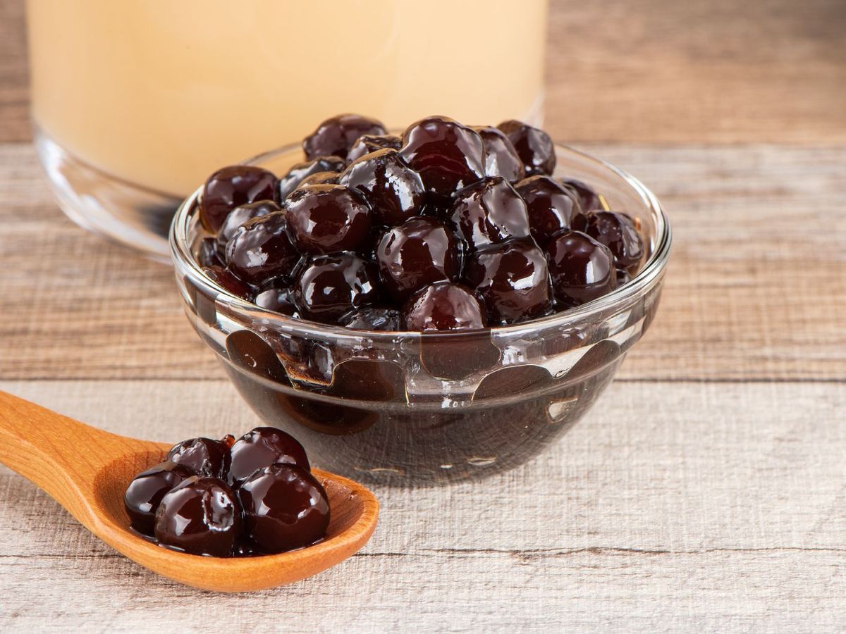 Bolitas de tapioca para bubble tea