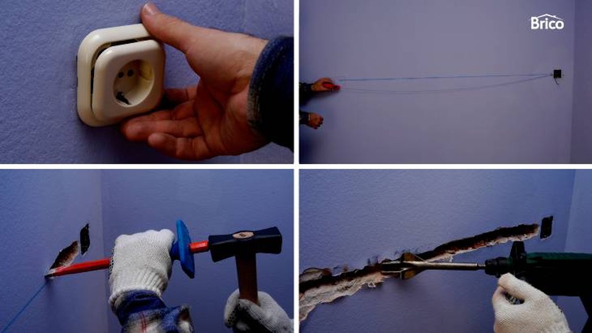 hacer rozas en pared 1