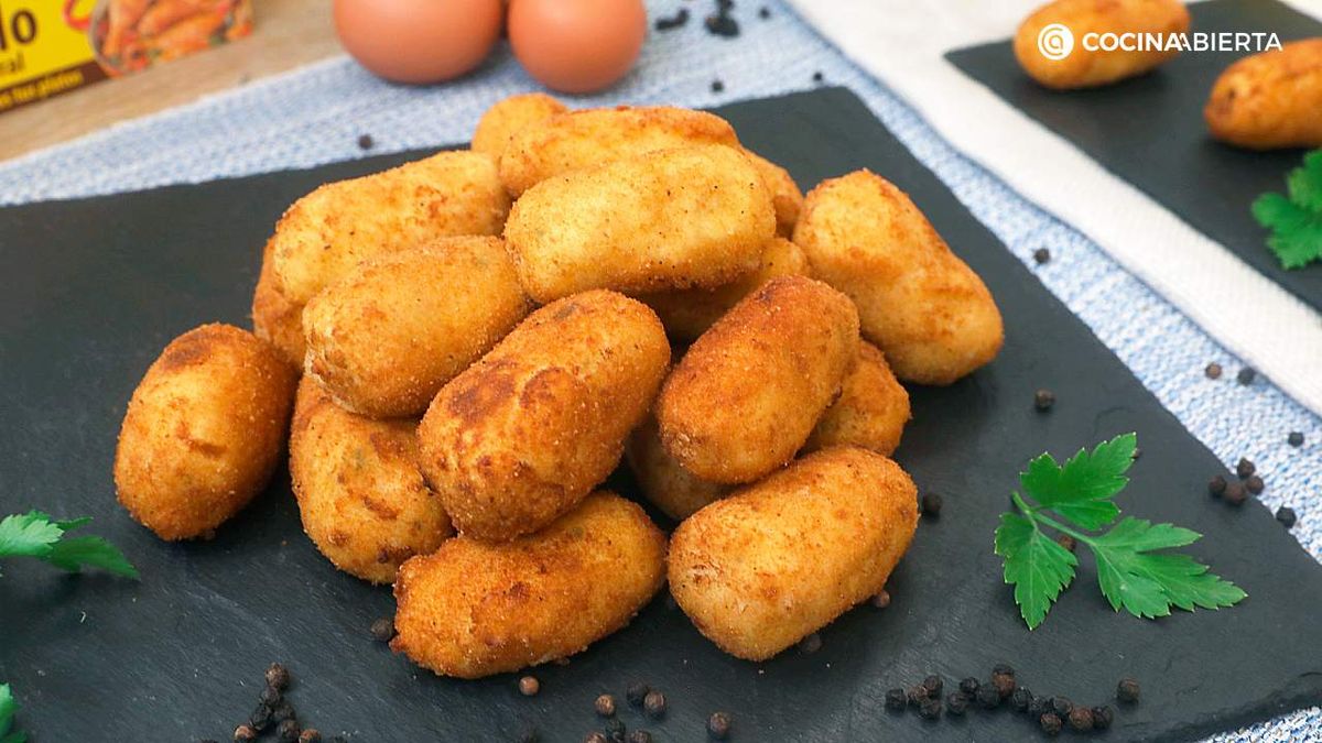 Croquetas de pollo y jamón 