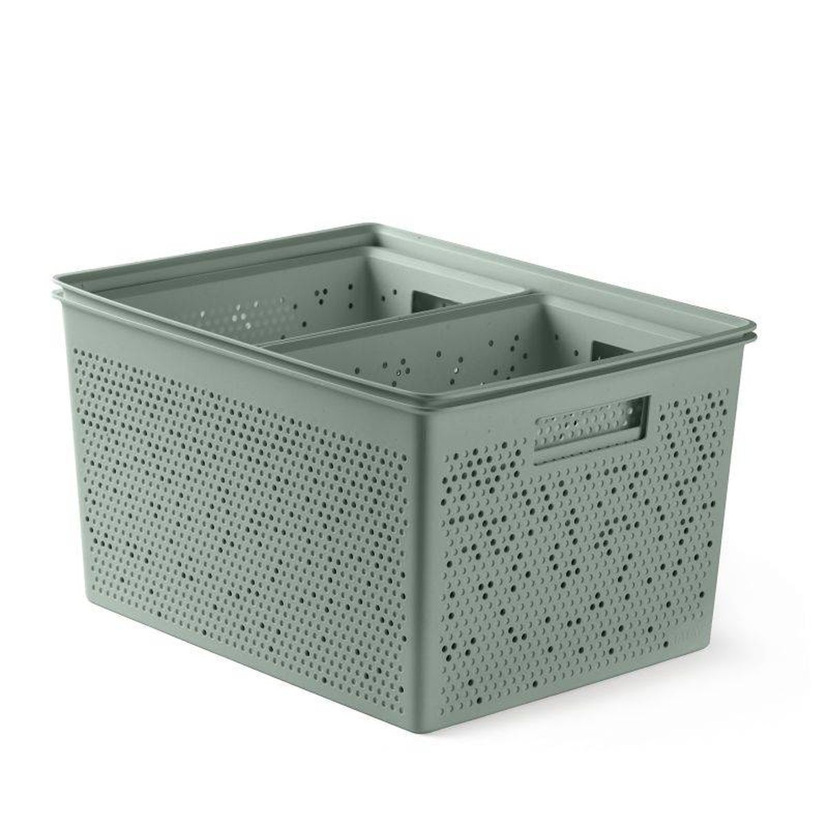 Kit de cestas verde sage de la colección Bohol de TATAY.