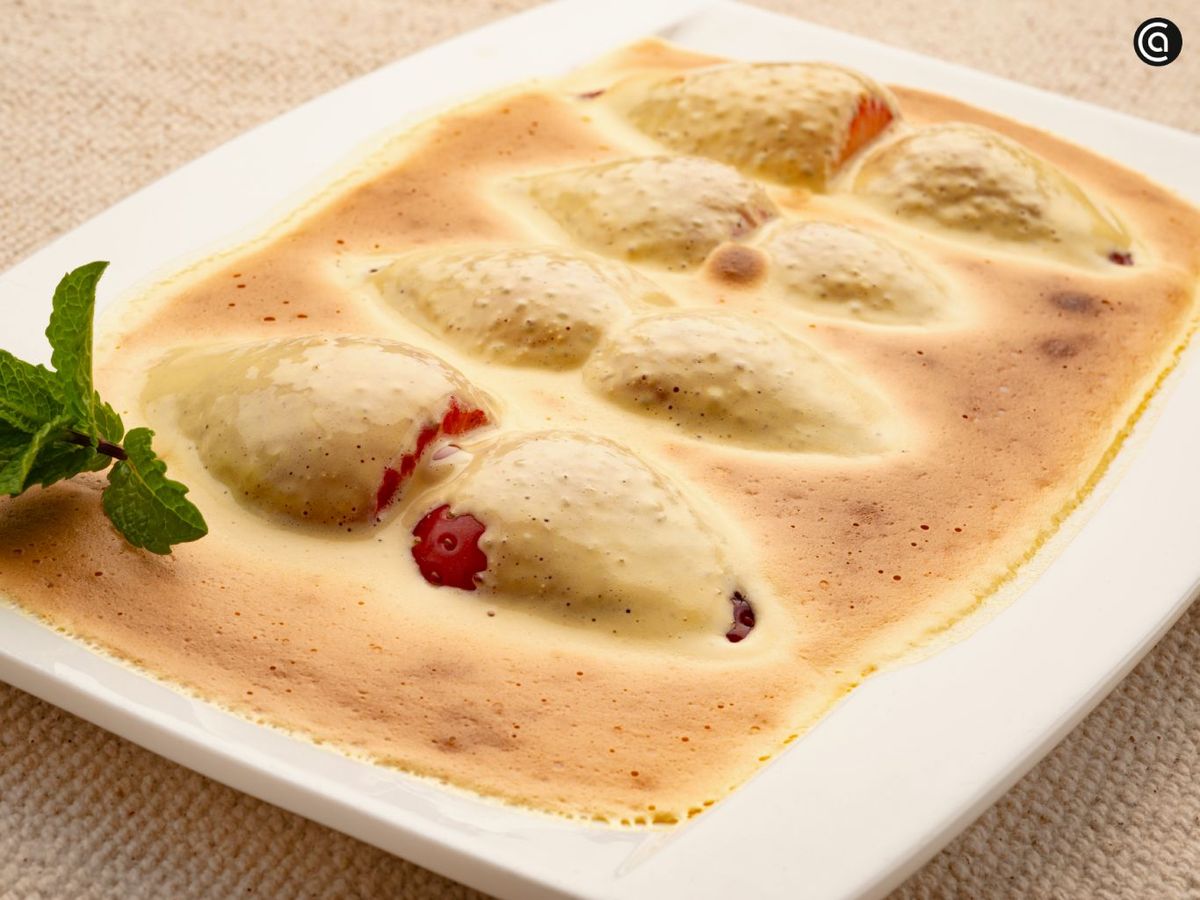 Fresas con sabayón, receta de Karlos Arguiñano