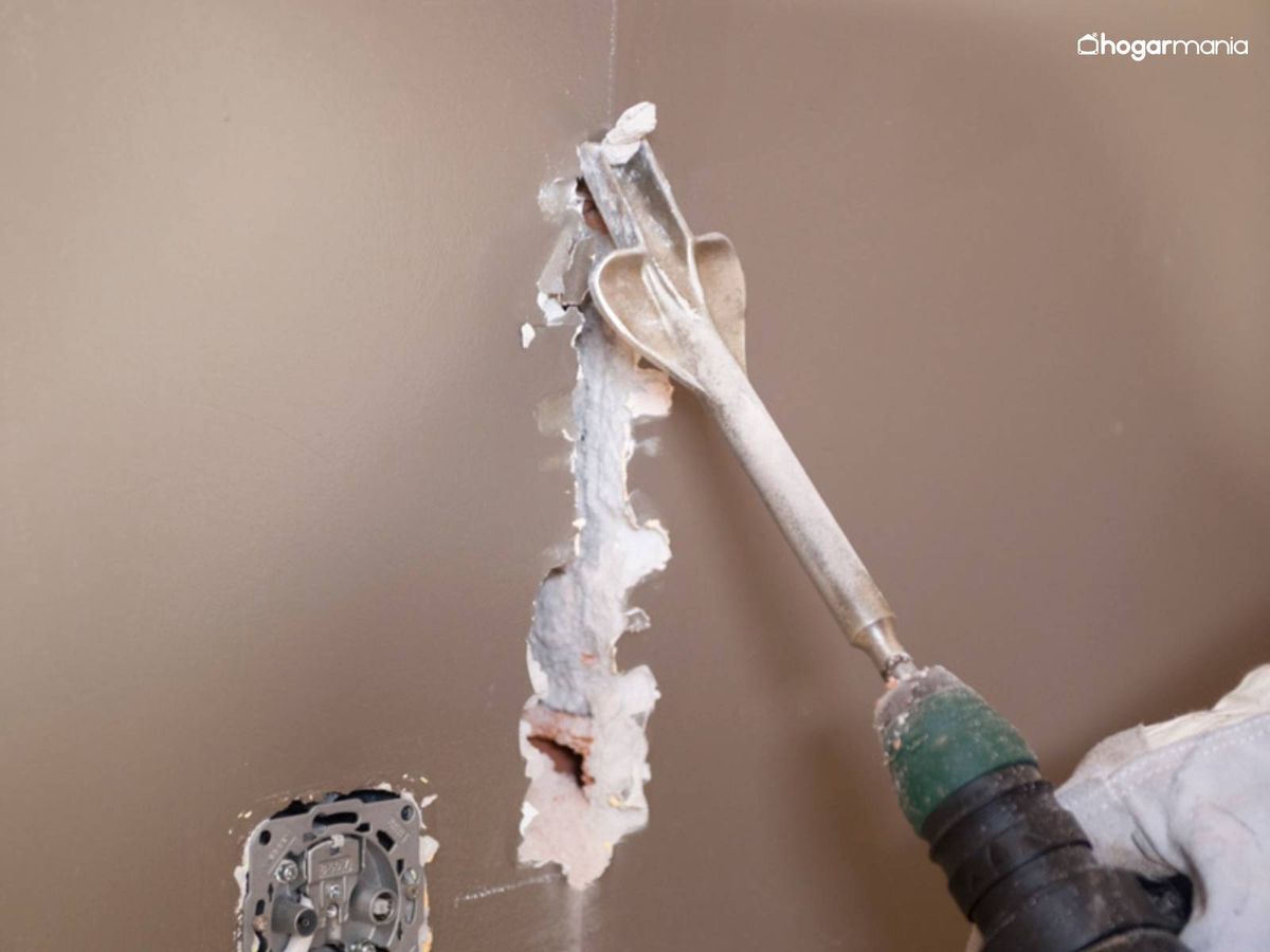 Haz una roza en la pared