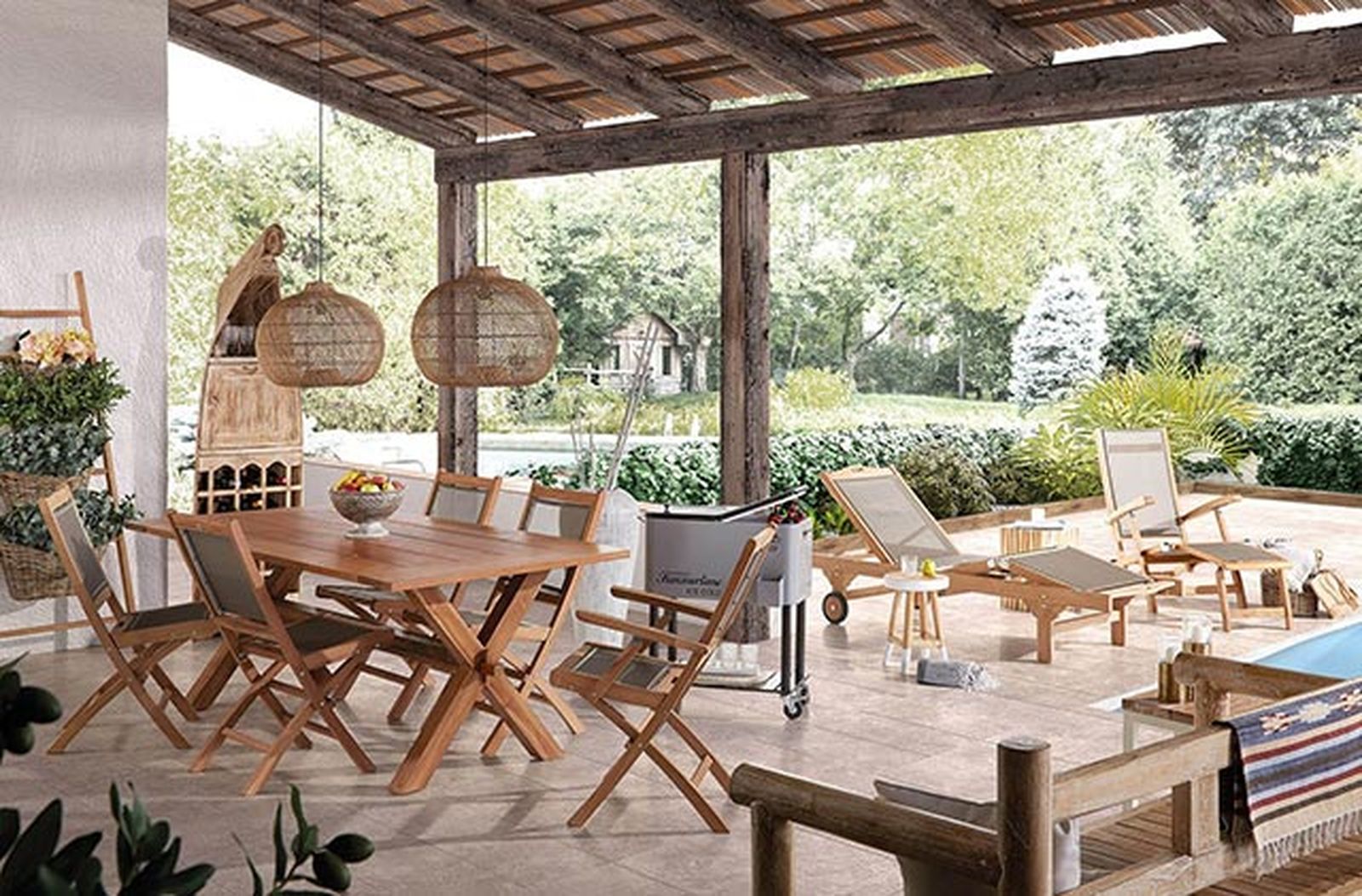 Tendencias en muebles de exterior que querrás tener en tu terraza o jardín 5 Tendencias en muebles de exterior que querrás tener en tu terraza o jardín 5