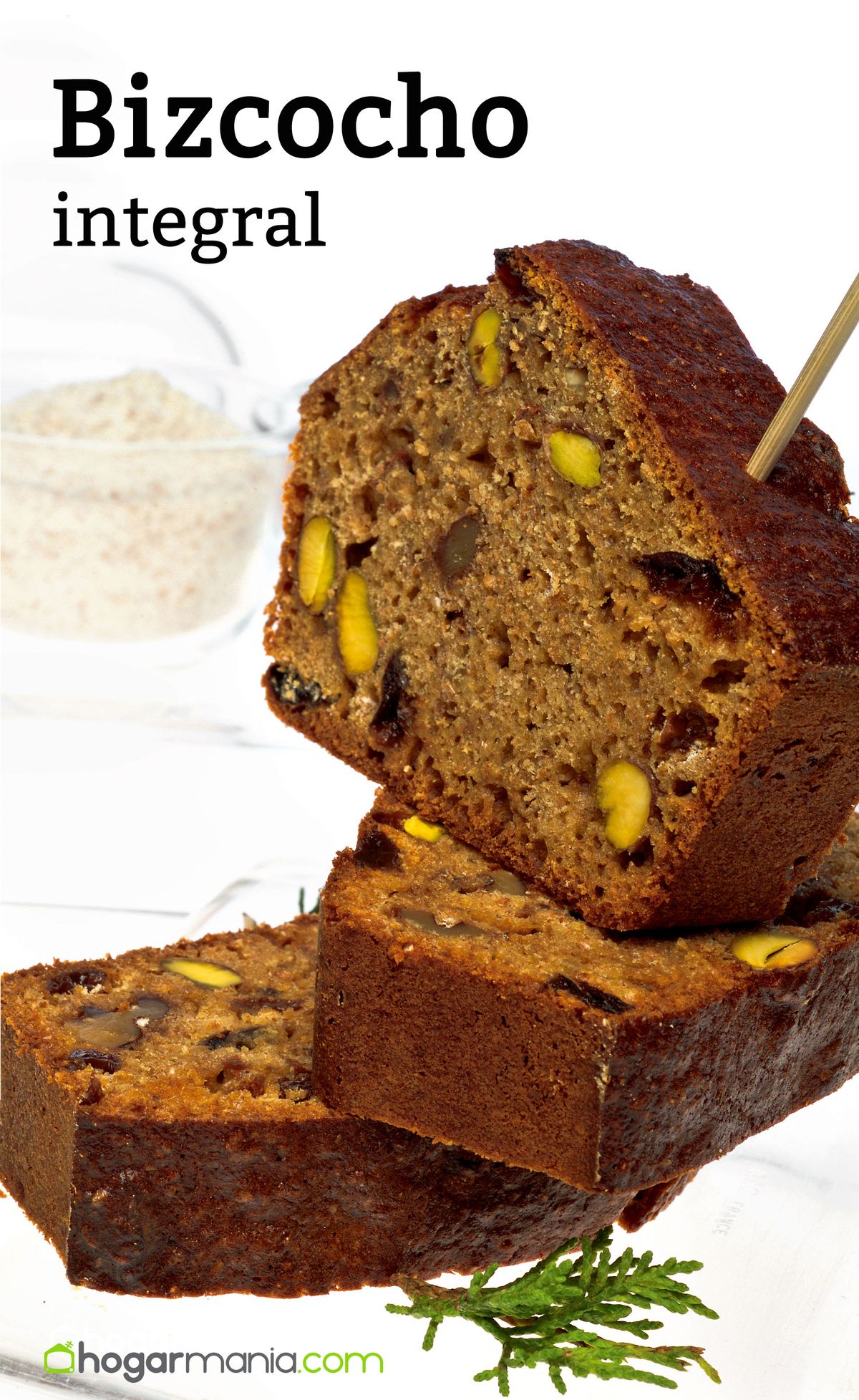 receta bizcocho integral