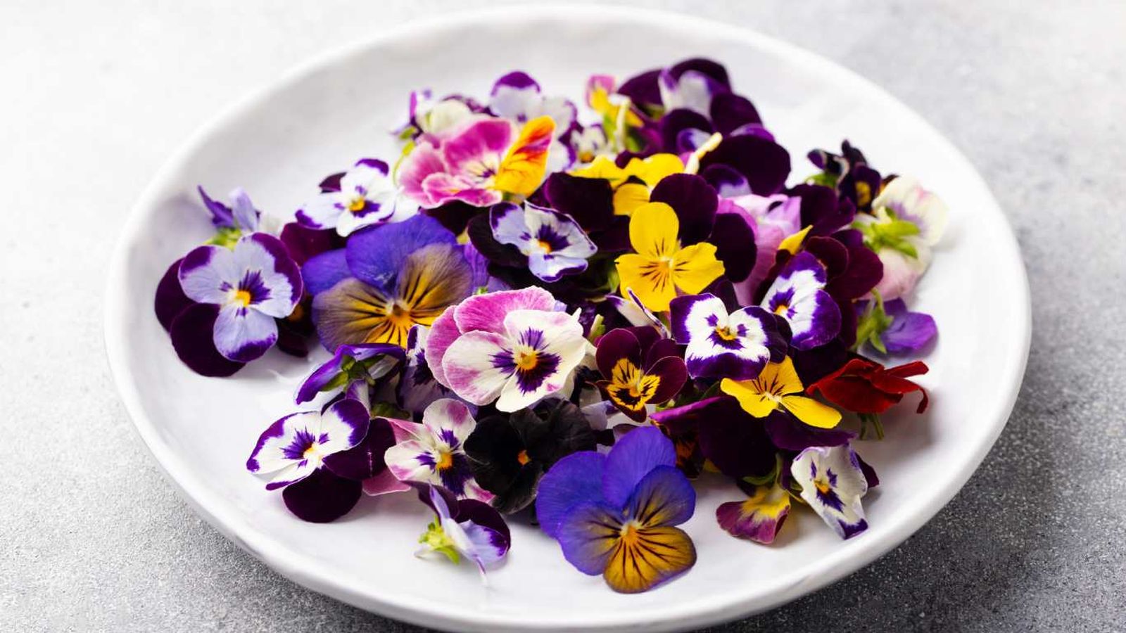 Las flores comestibles son seguras para consumir y que realzan platos con sabor y color.