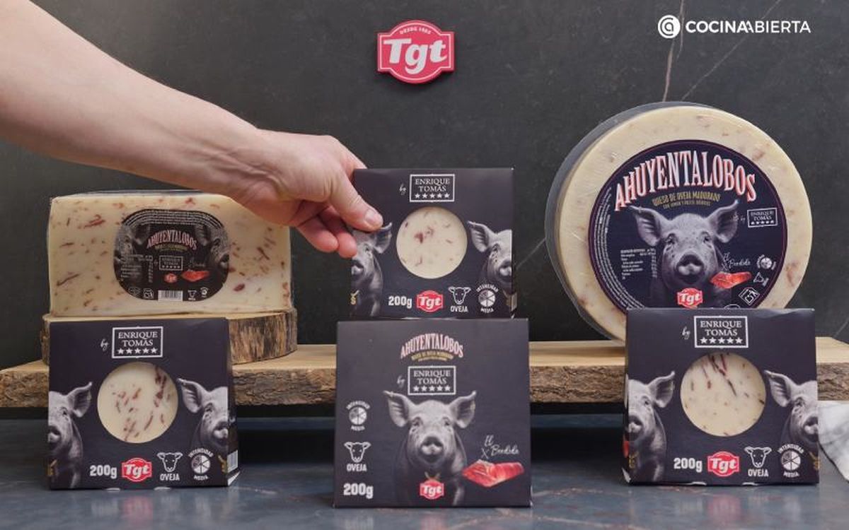 Pizza de hojaldre - queso Ahuyentalobos Enrique Tomás