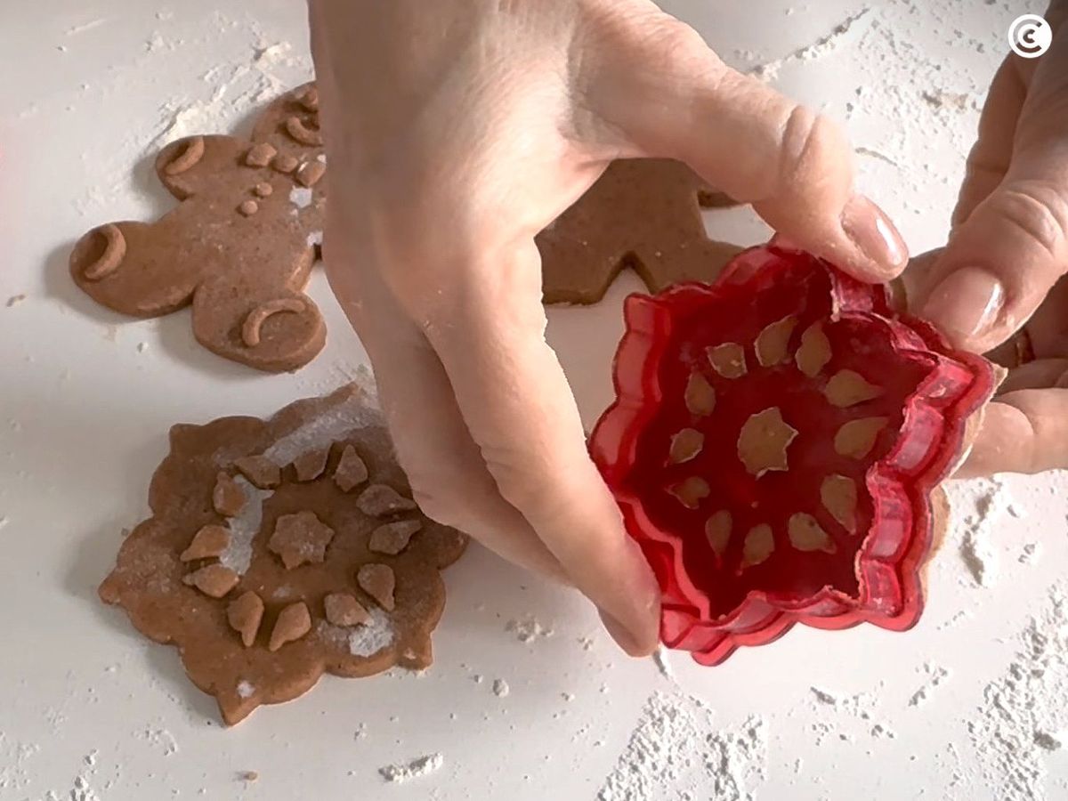 Cortar y dar forma a los speculoos