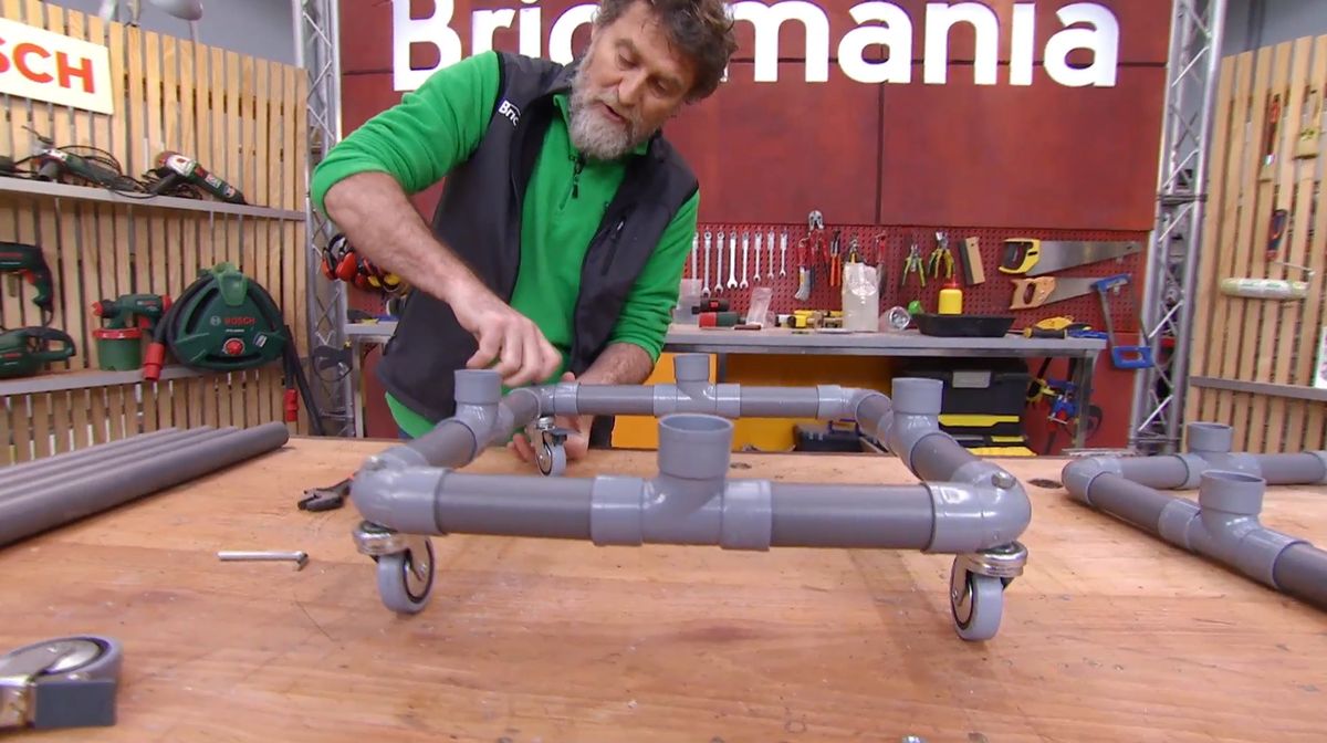 Carro de PVC para basura paso 6