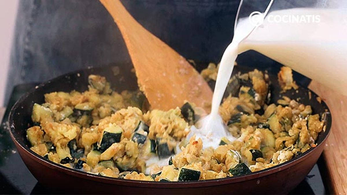 Receta de croquetas de calabacín crujientes  paso 2
