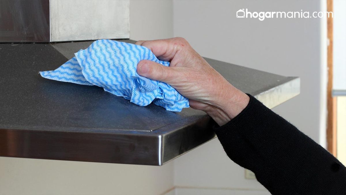 como limpiar campana extractora de acero inoxidable por dentro y por fuera con trucos caseros