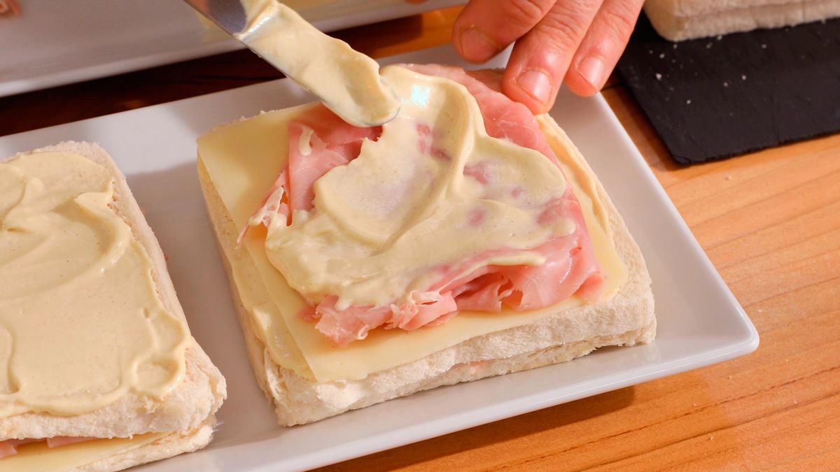 Sándwich Montecristo   Paso 3