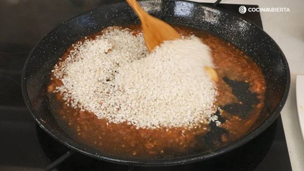 GallinaBlanca Paella marisco facil paso 4